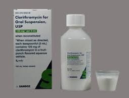CLARITHROMYCIN ORAL SUSPENSION 125MG/5ML